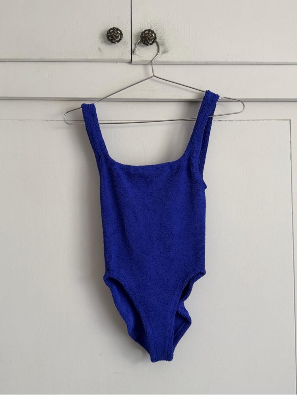 Hunza G Square Neck Swim - Royal Blue